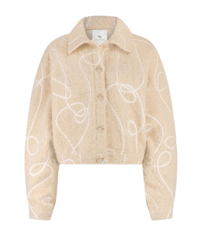 Nukus Milou Jacket Jackets Zand Nkf13017