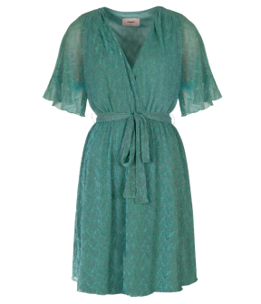 Freebird Dress Jurken Groen Dalena