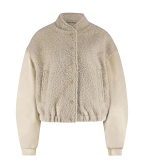 Nukus Baltimore Jacket Satin Jackets Zand Nkf13057