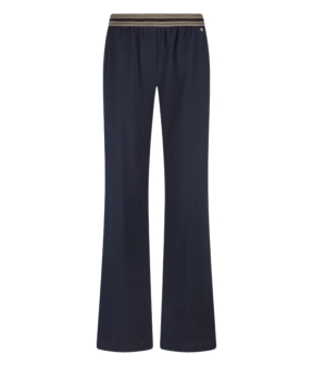 Nukus Liz Pants Pantalons Donkerblauw Nkf09013