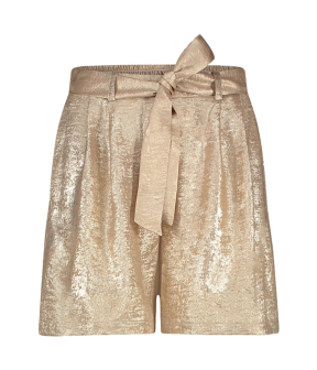 Summum Short Metallic Lamee Shorts Goud 4s2775-12114