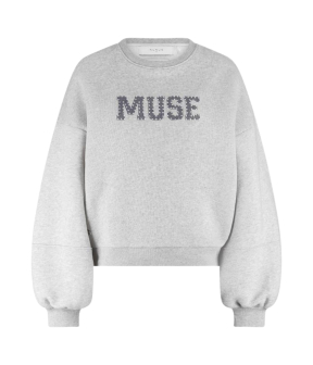 Nukus Muse Pullover Sweaters Grijs Nkf03017