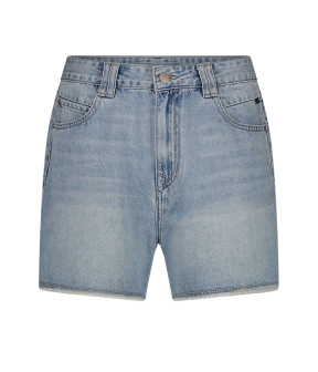 Summum Denim Short Vintage Cotton Twill  Blauw 4s2792-5169