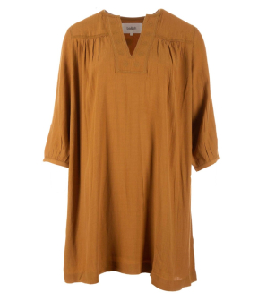 Ba&sh Tilda Jurken Goud Tilda Dress Bronze 0391