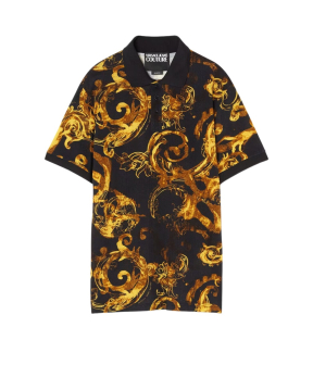 Versace Jeans  Polos Zwart 76gag6s0 Js286