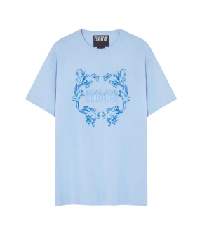 Versace Jeans  T-shirts Lichtblauw 76gahg02 Cj00g