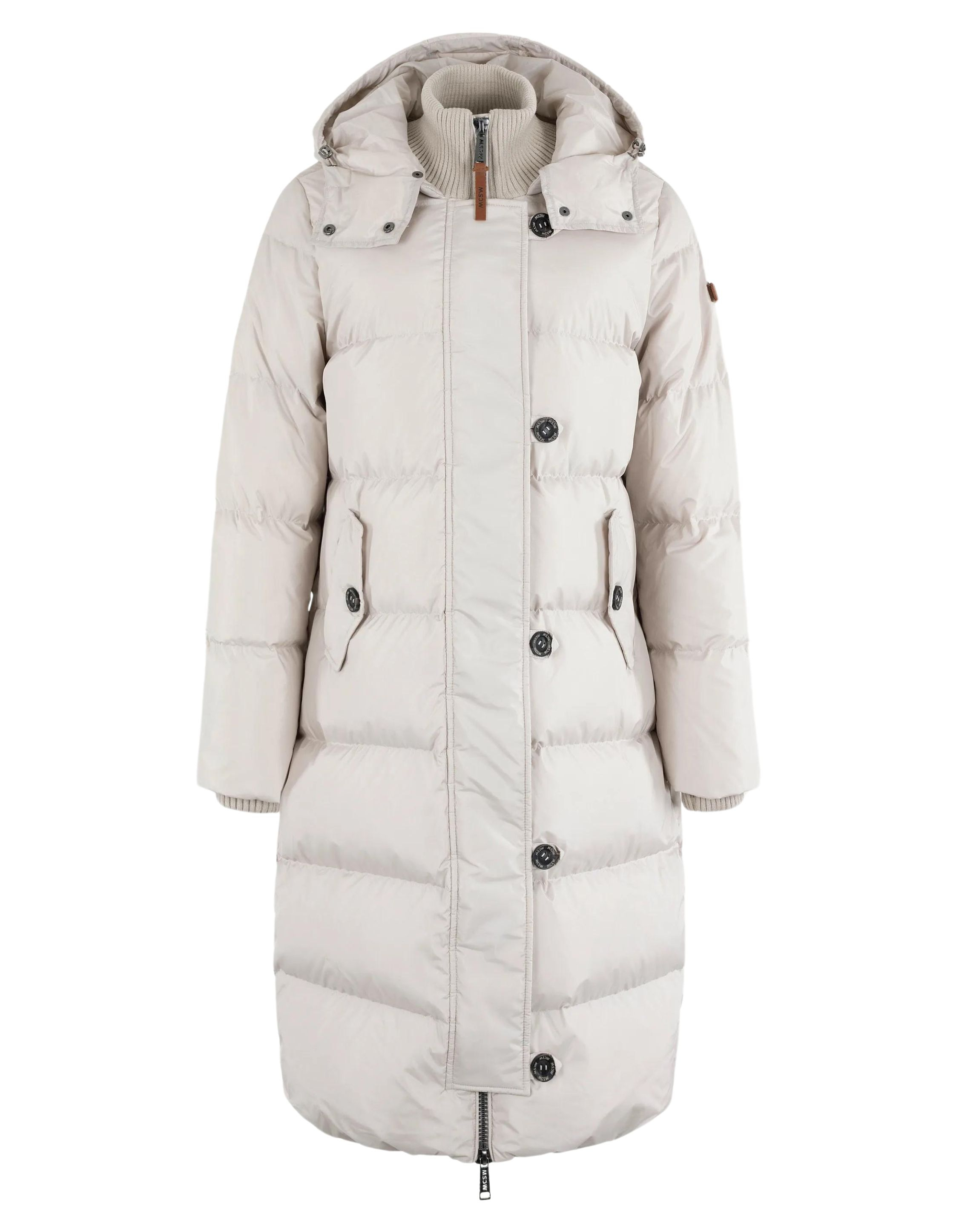 moscow gewatteerde jassen lichtgrijs 02-08-fluid: stijlvol comfort