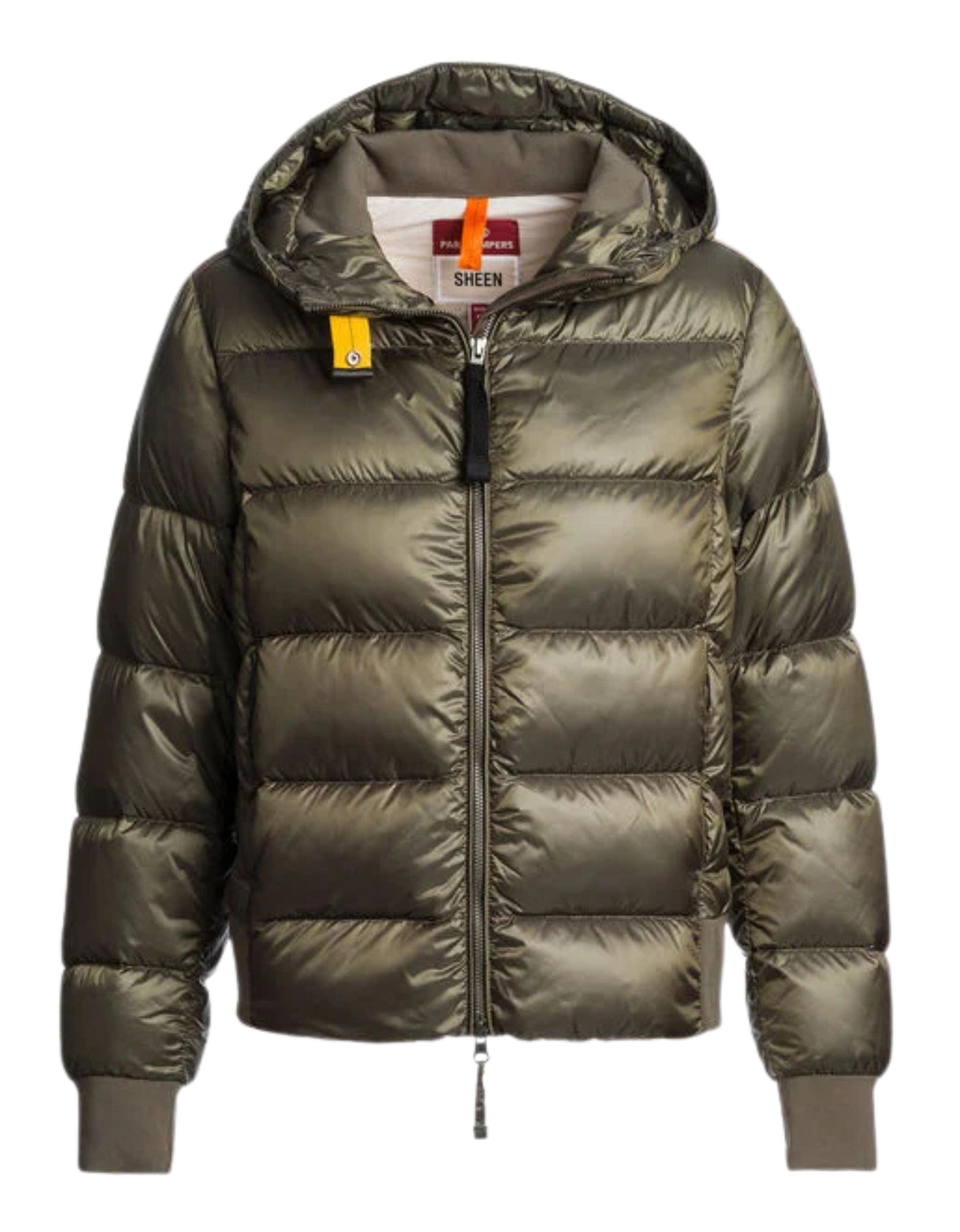 未使用極美品PARAJUMPERS ゴビ　オリーブ色X SMALL　Mサイズ相当 GOBI - BOMBERJACK MET CAPUCHON OLIVE GREY | Parajumpers® NL