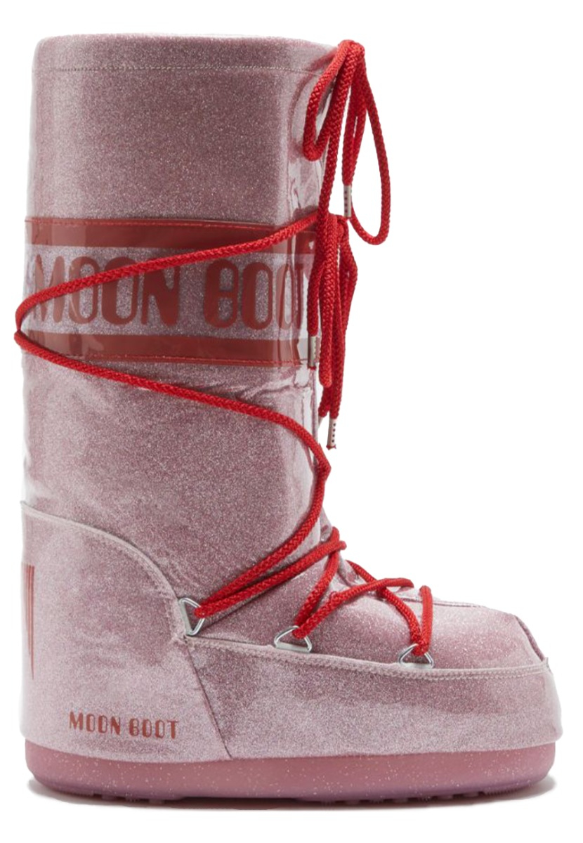 Shiny moon boots store