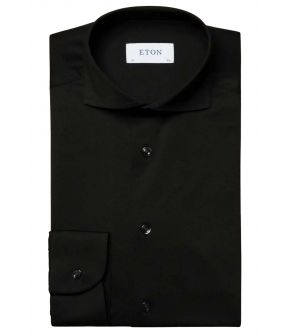 Lange Mouw Overhemden Zwart 100004579 19