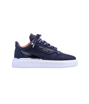 Nubuck Sneakers Blauw Raphael Navy Blue Nubbuck