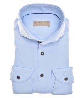 Tailored Fit Lange Mouw Overhemden Blauw 5140879-130