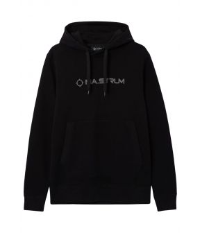 Chest logo hoodies zwart