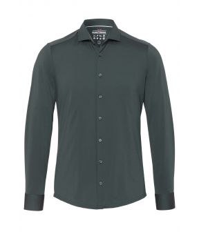 Functional Lange Mouw Overhemden Groen 4030-21750 436