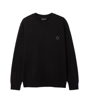 Back logo sweaters zwart