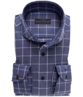 Tailored Fit Lange Mouw Overhemden Blauw 5140971-190