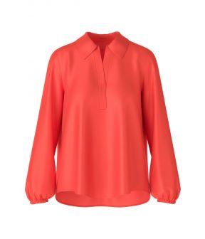 Polo style blouses rood