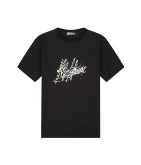 Splash signature t-shirts zwart