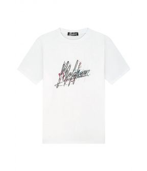 Splash Signature T-shirts Wit Mm1-ss24-21