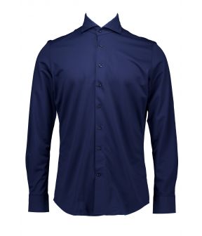 X-cutaway Sc Sf Lange Mouw Overhemden Blauw Ppvh10047