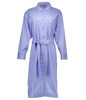 Masseila blouse jurken blauw