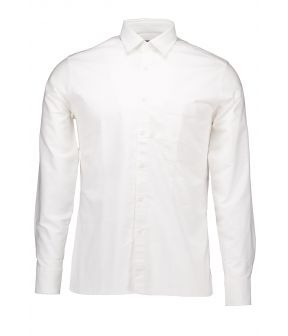 Bruce Fashion Lange Mouw Overhemden Wit S9261-1136