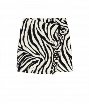 Zebra rokken creme