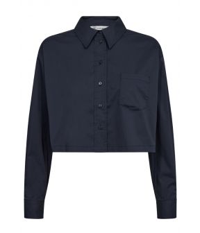 Cottoncc Blouses Donkerblauw 35439