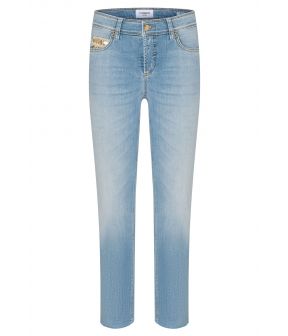 Piper short jeans blauw