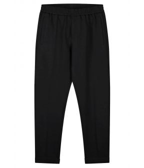 Slim Elasticated Pantalons Zwart M990402