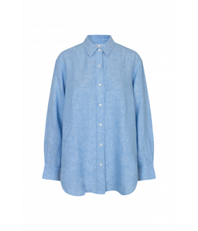 Salova blouses lichtblauw
