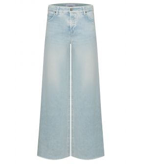 Palazzo Cropped Jeans Blauw 9150 0023/02