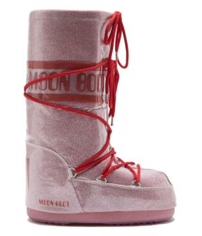 Icon glitter boots roze