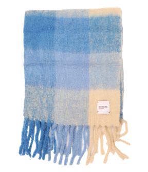 sjaals blauw