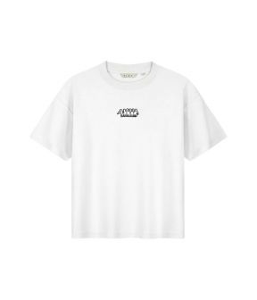 Interlock Boxy Friends T-shirts Wit W170107