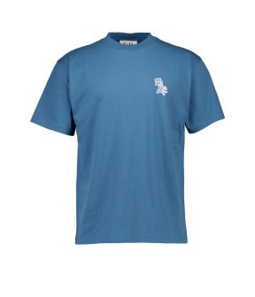 Layered Logo Tee T-shirts Blauw M160115