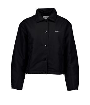 Cropped jackets zwart