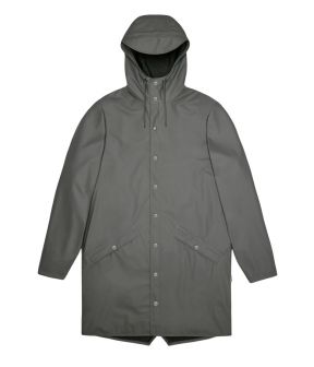 Long jacket w3 regenjas grijs