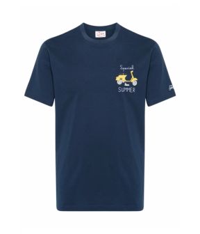 Special summer t-shirts donkerblauw