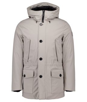 Arctic stretch parka's taupe