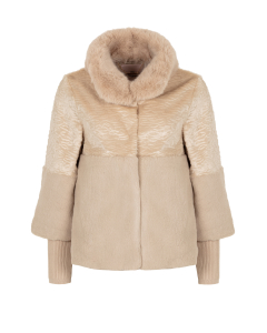 Freebird Coat  Off White Olisa