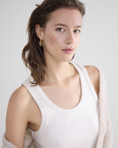Summum Rib Tanktop Cotton Rib  Beige 3s4873-5138