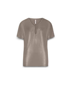 Summum Top Fluid Coated Tops Taupe 3s5173-30545
