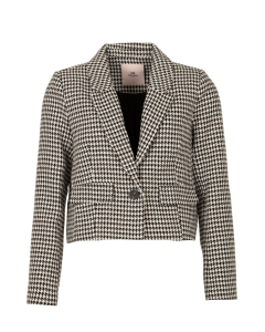 Freebird Blazer  Multicolor Linde Wv-pied-poule-25-3