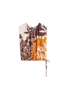 Summum Top Border Print Double  Multicolor 2s3479-12453