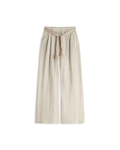 Summum Trouser Linen Look  Beige 4s2972-30761