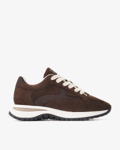 Via Vai Usher Riggs Sneakers Donkerbruin 62343