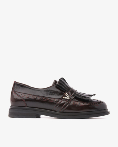 Via Vai Fae Luca Loafers Donkerbruin 62450