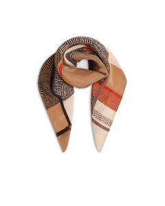 Summum Scarf Satin Sjaals Multicolor 8s1106-8617