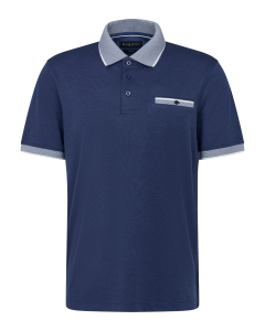 Bugatti  Polos Donkerblauw 8151-75091c